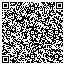 QR code with K V Concrete contacts
