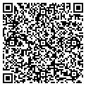 QR code with K M S Foliage contacts
