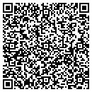 QR code with H W Storage contacts