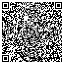 QR code with B & R Bail Bonds Fugitive Recovery contacts