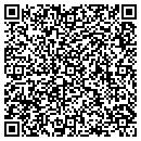 QR code with K Lessing contacts