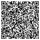 QR code with K J Windows contacts