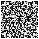 QR code with R B Printing contacts