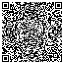 QR code with V International contacts