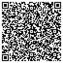 QR code with K M Concrete contacts