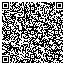 QR code with K W Concrete contacts