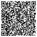QR code with J M Windows contacts