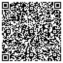 QR code with P & R Door contacts