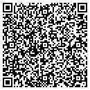 QR code with P J Textile contacts