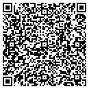 QR code with N Langford contacts