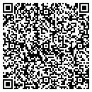 QR code with H Treuhardt contacts