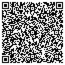 QR code with T W R Framing contacts