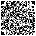 QR code with K M Cattle contacts