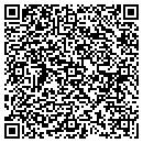 QR code with P Crossbar Ranch contacts