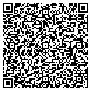 QR code with K M & E Inc contacts