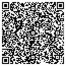 QR code with P & E Landscapes contacts