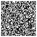 QR code with B & W Concrete Pumping contacts