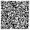 QR code with U V R contacts