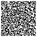 QR code with K & B Denture Lab contacts