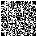 QR code with R & B Plastering contacts