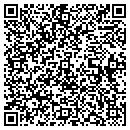 QR code with V & H Muffler contacts