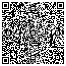 QR code with H J Service contacts