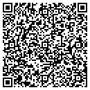 QR code with C & J Glass contacts