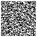 QR code with P&E Auto Glass contacts