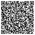 QR code with D & L Fence contacts