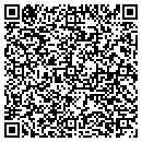 QR code with P M Benoit Masonry contacts