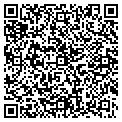 QR code with J & M Fencing contacts