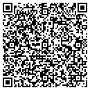 QR code with B & B Auto Glass contacts