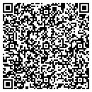 QR code with M 1 Masonry contacts