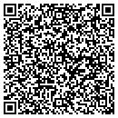 QR code with E E Vending contacts
