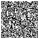 QR code with B & G Vending contacts