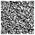 QR code with A & D T Alarm & Security contacts