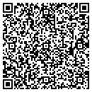QR code with P R O F A B contacts