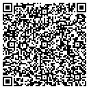 QR code with R E W Inc contacts