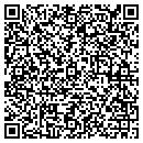 QR code with S & B Security contacts