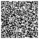 QR code with M & V Machine Shop contacts