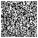 QR code with H & R Motors contacts