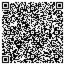 QR code with R Houghtby contacts