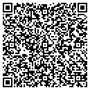 QR code with B & B Security Systems contacts