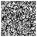 QR code with B & M Service Center contacts