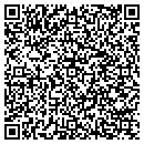 QR code with V H Security contacts