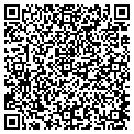 QR code with James Hall contacts
