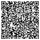QR code with D & E Taxi contacts