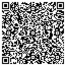 QR code with C Burkhalter contacts