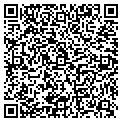 QR code with D & E Masonry contacts