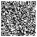 QR code with B & C Taxi contacts